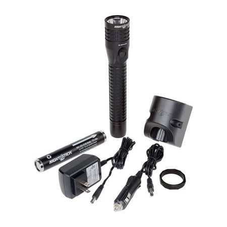 Bayco METAL FLASHLIGHT DUAL BUTTON CONTROL BYNSR-9614B